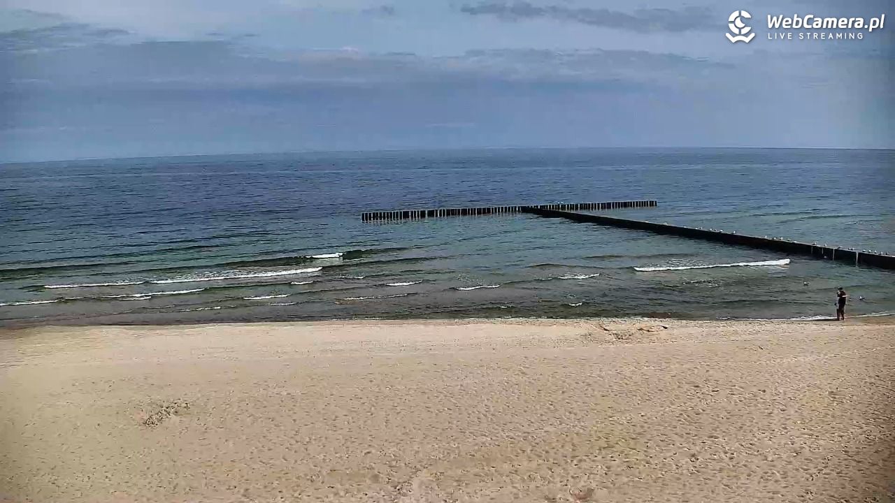 DŹWIRZYNO - widok na plażę - 05 czerwiec 2025, 10:29
