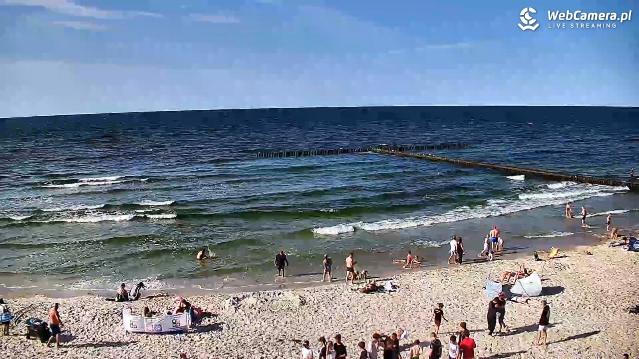 DŹWIRZYNO - widok na plażę - 06 sierpień 2026, 17:10