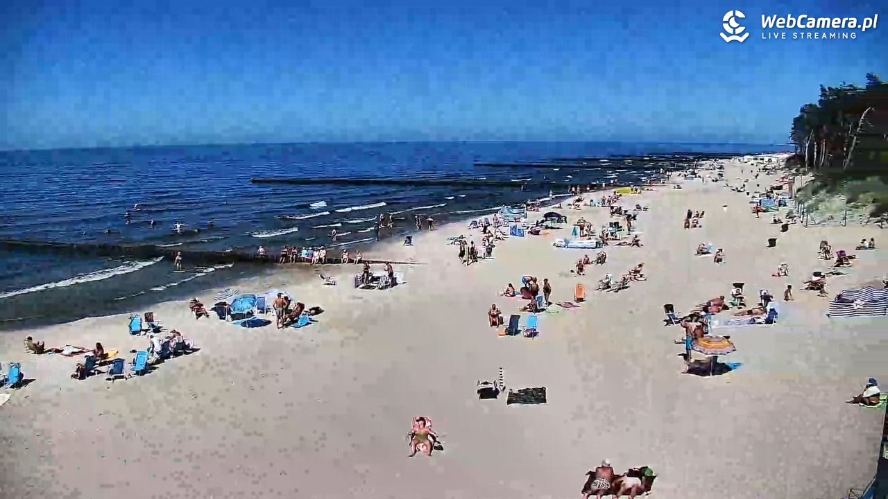 DŹWIRZYNO - widok na plażę - 23 czerwiec 2026, 15:58