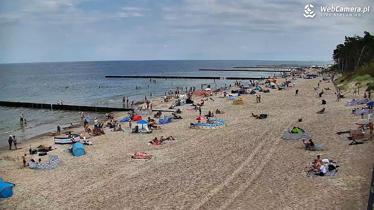 DŹWIRZYNO - widok na plażę - 06 sierpień 2026, 12:16