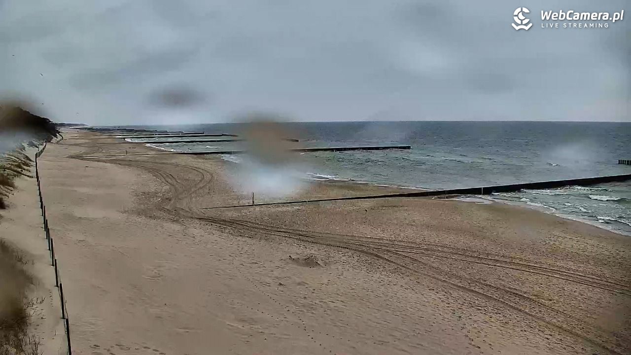 DŹWIRZYNO - widok na plażę - 06 maj 2026, 07:34