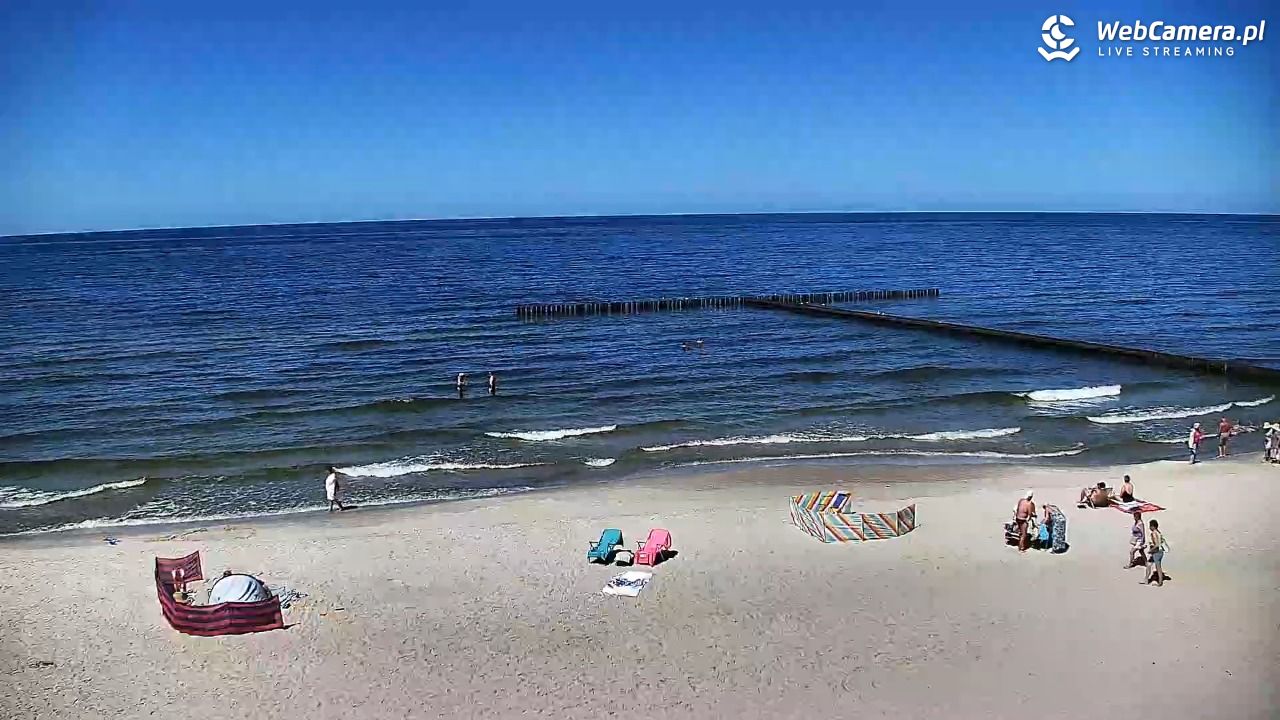 DŹWIRZYNO - widok na plażę - 23 czerwiec 2026, 14:28
