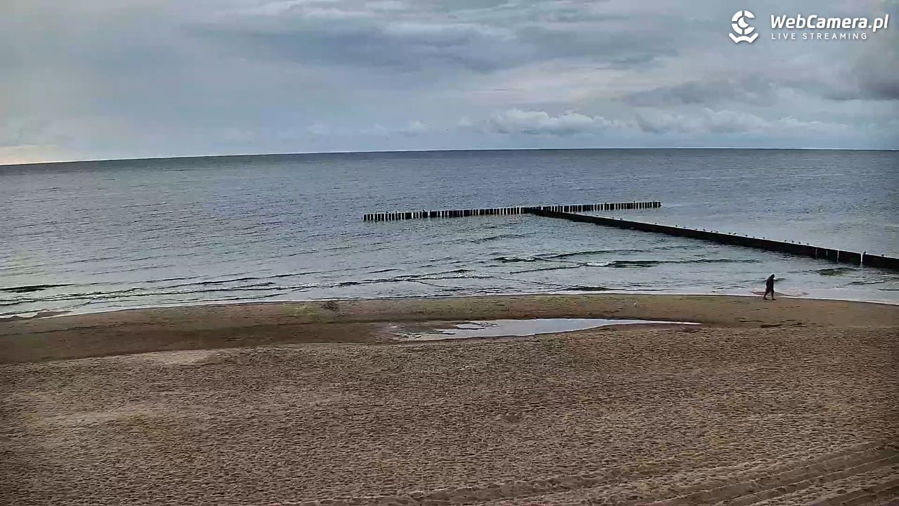 DŹWIRZYNO - widok na plażę - 14 wresień 2025, 18:36