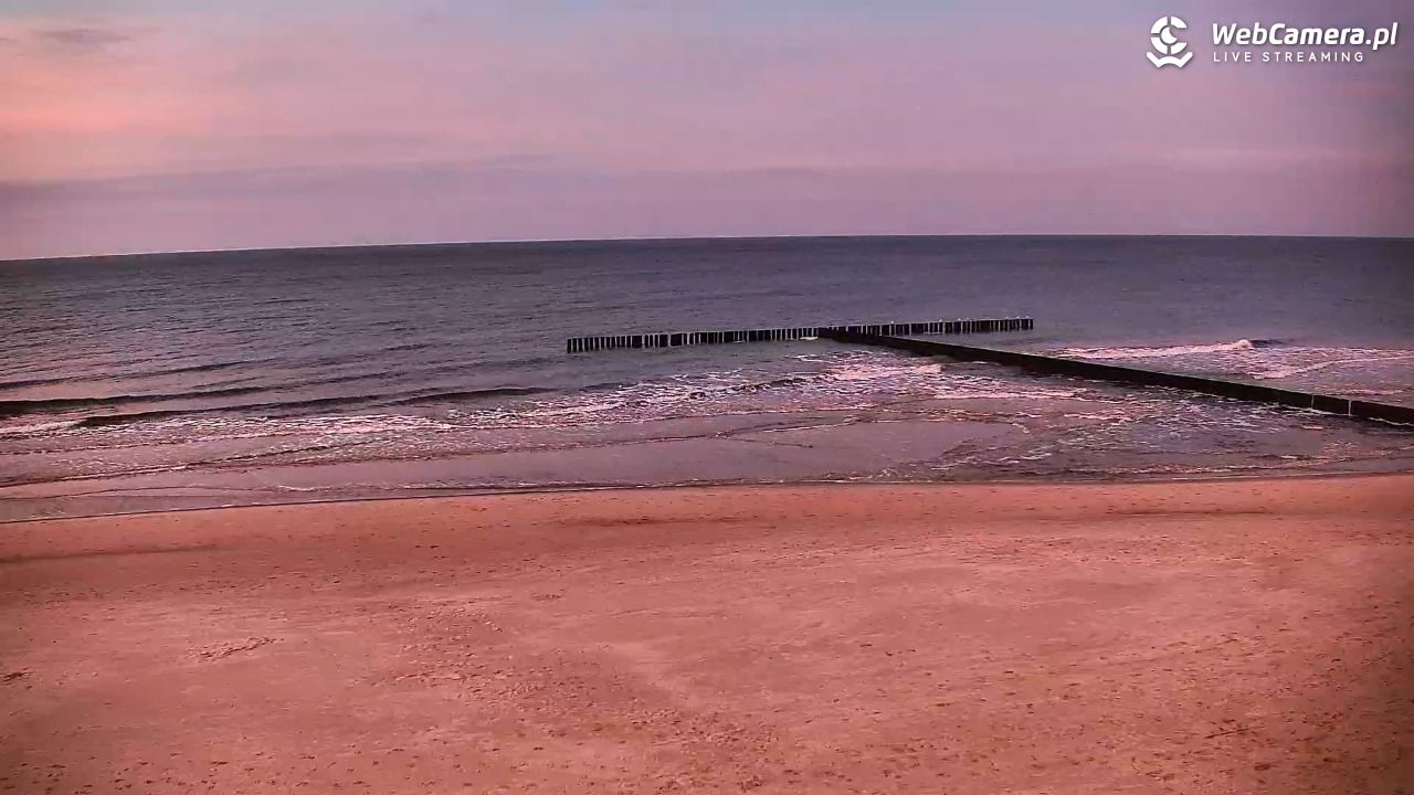 DŹWIRZYNO - widok na plażę - 14 grudzień 2025, 16:02
