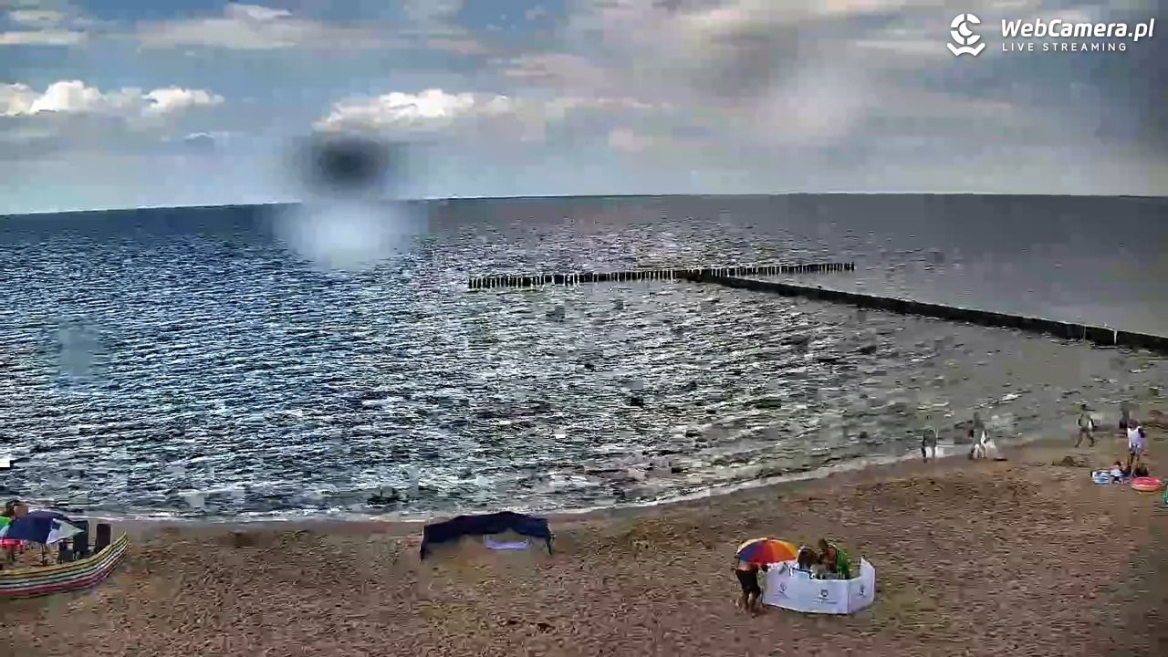 DŹWIRZYNO - widok na plażę - 06 sierpień 2026, 14:08