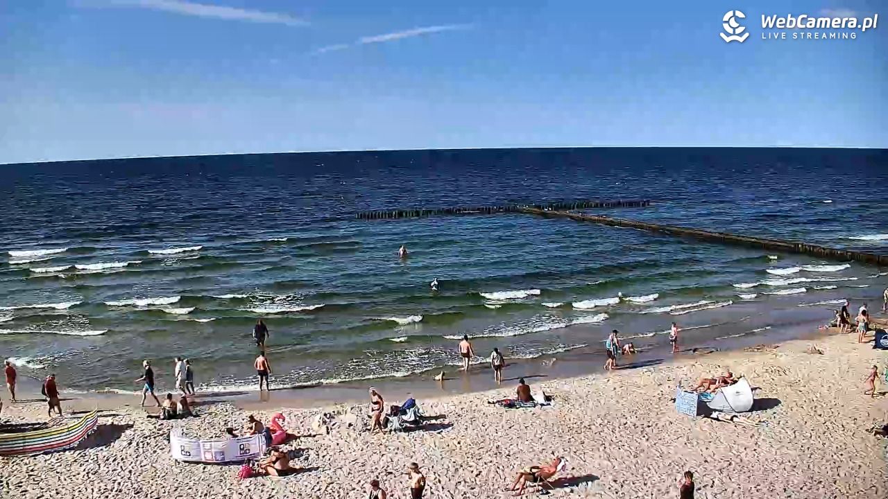DŹWIRZYNO - widok na plażę - 06 sierpień 2026, 16:57