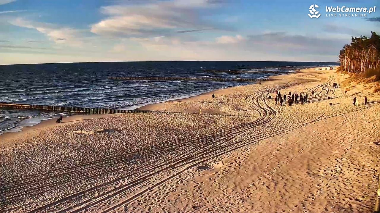 DŹWIRZYNO - widok na plażę - 07 maj 2026, 20:02