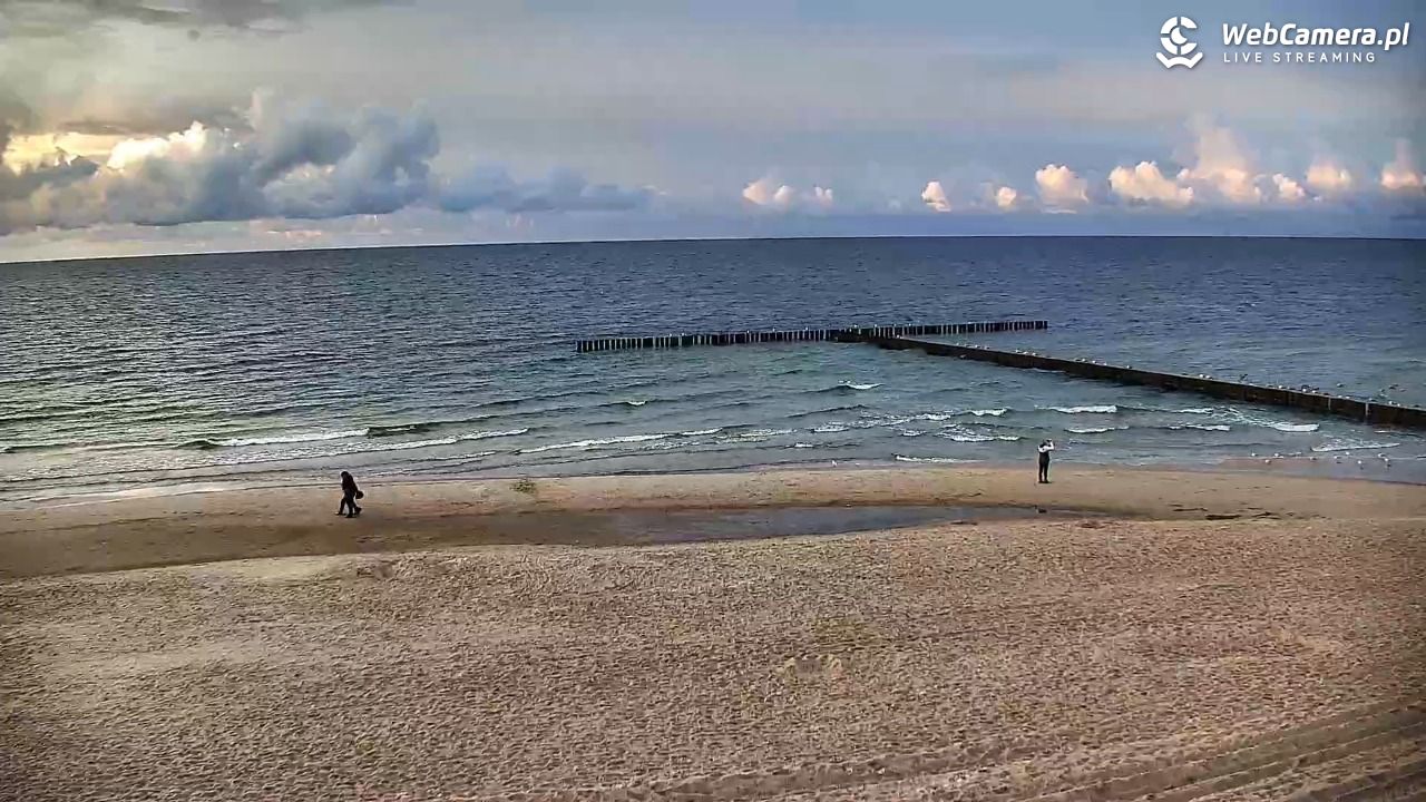 DŹWIRZYNO - widok na plażę - 14 wresień 2025, 18:54
