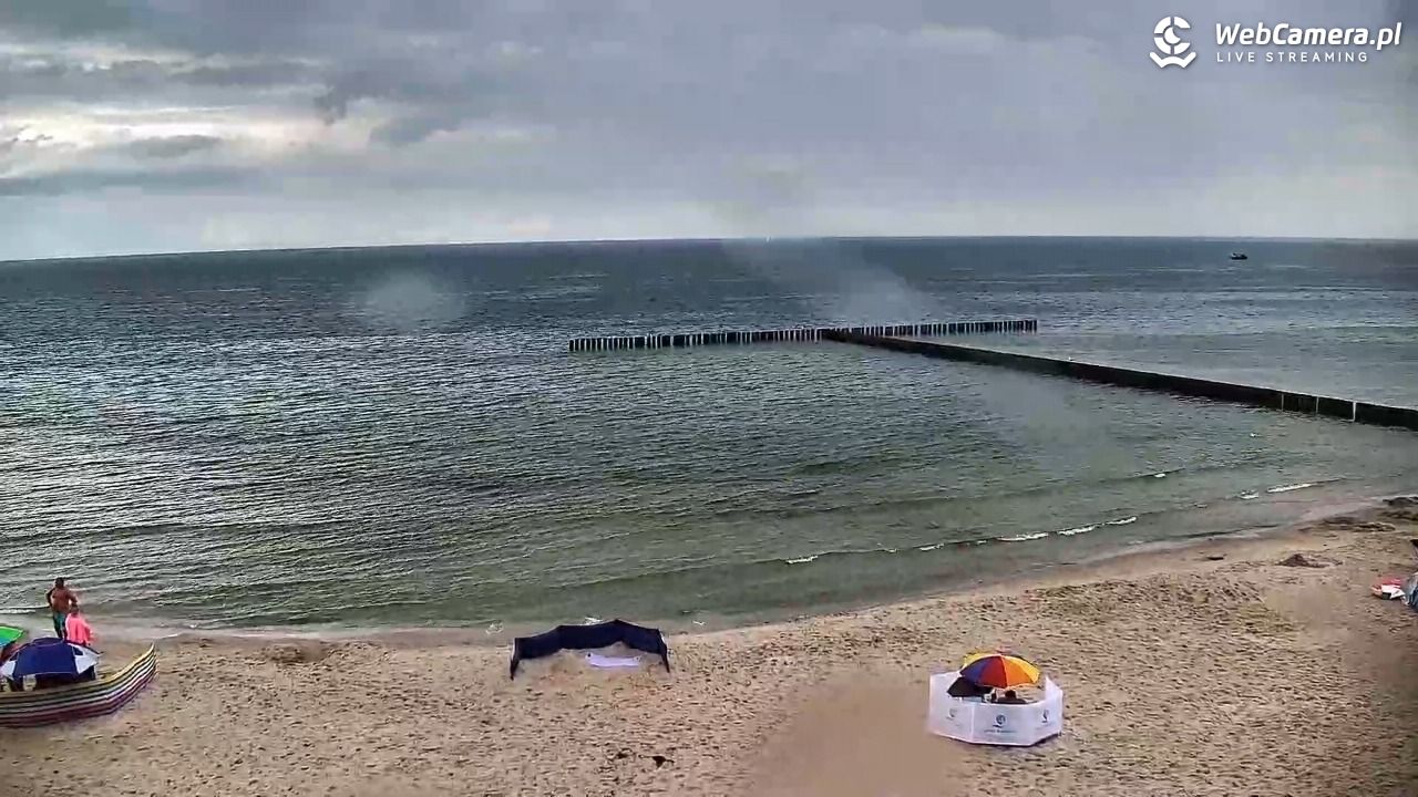 DŹWIRZYNO - widok na plażę - 06 sierpień 2026, 13:53