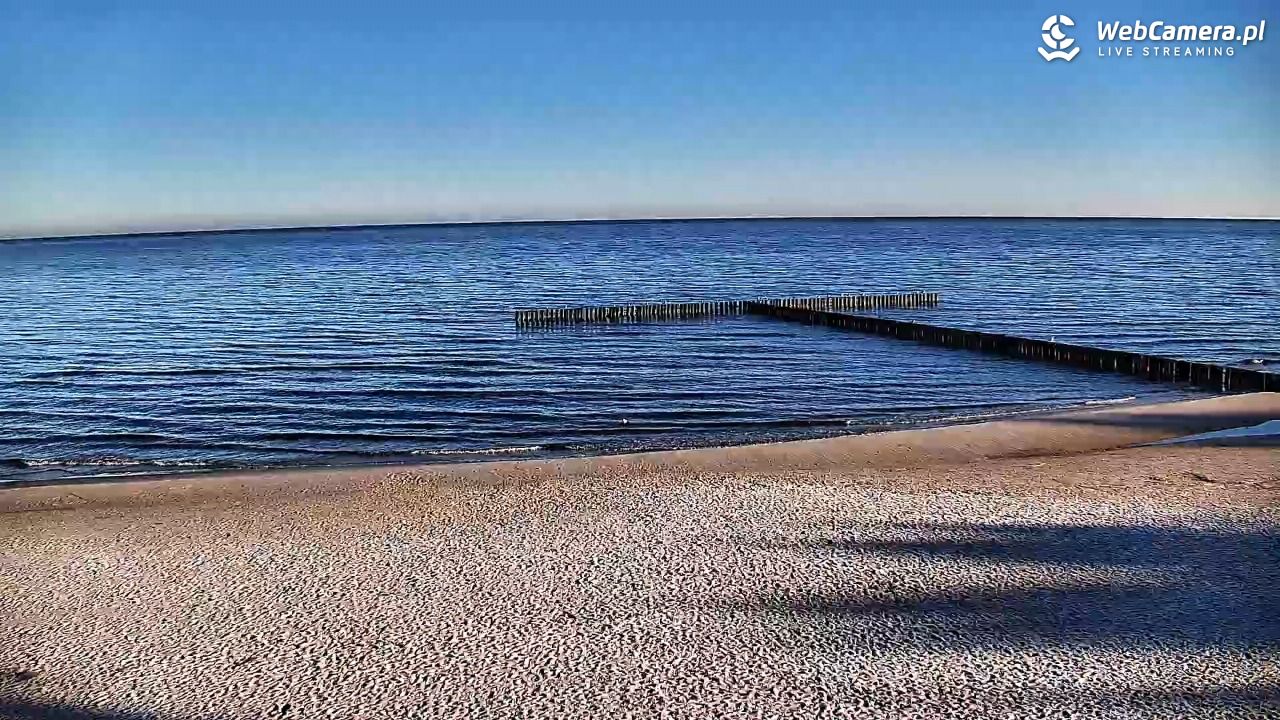 DŹWIRZYNO - widok na plażę - 21 marzec 2026, 07:10