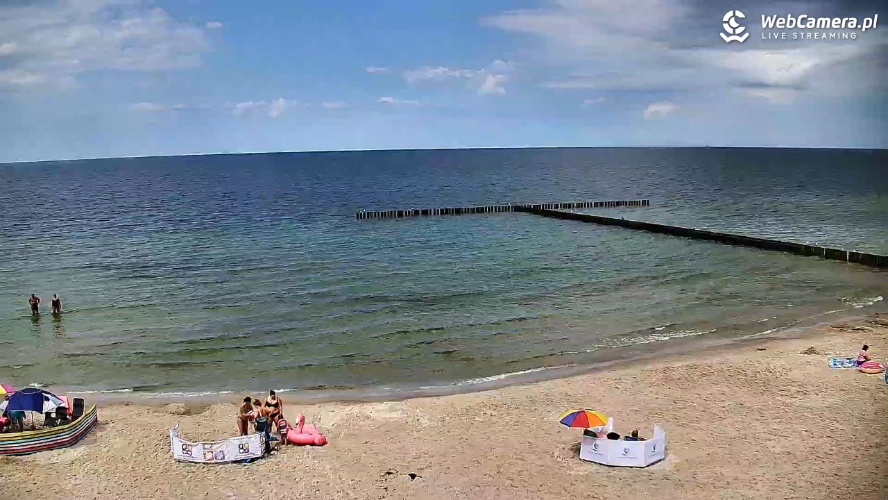 DŹWIRZYNO - widok na plażę - 06 sierpień 2026, 14:21