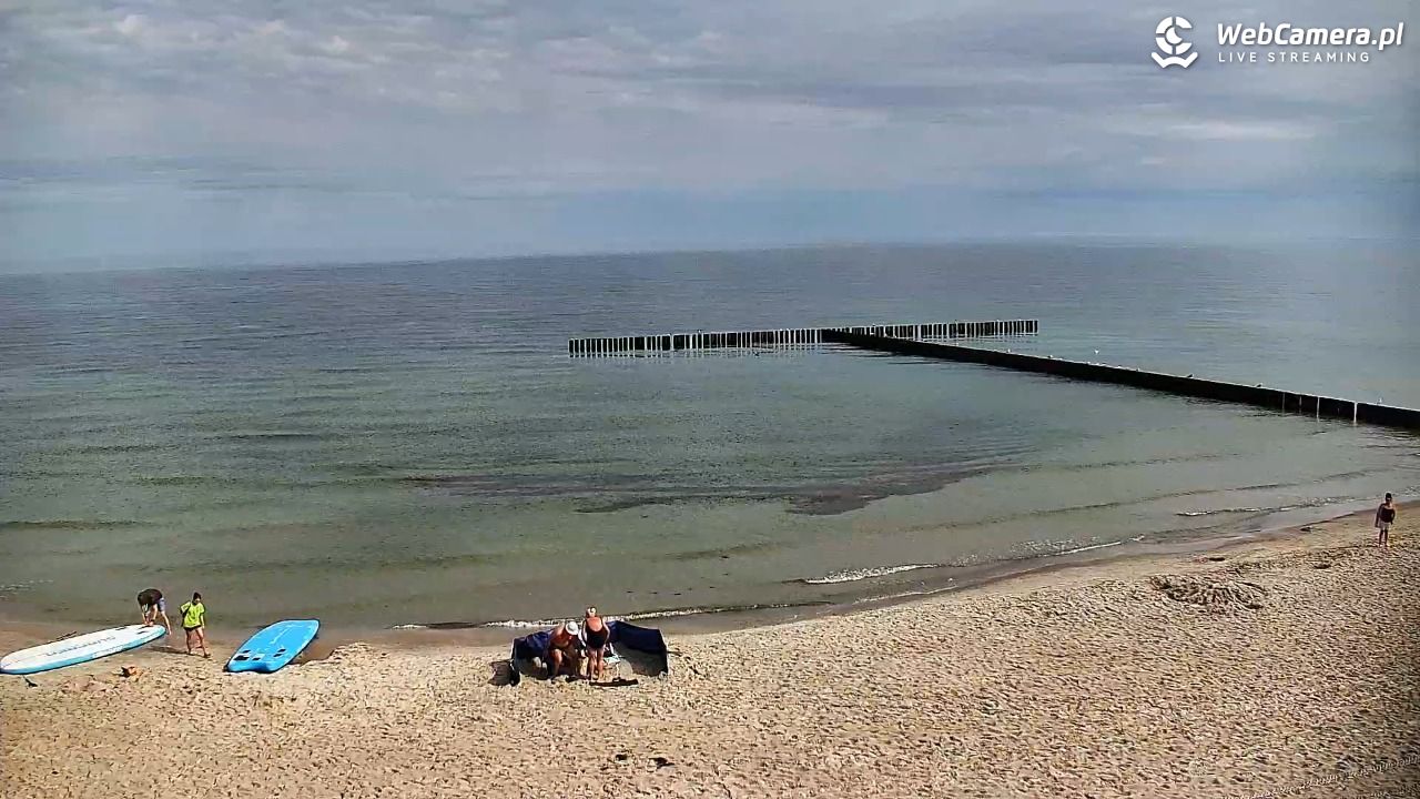 DŹWIRZYNO - widok na plażę - 06 sierpień 2026, 10:18