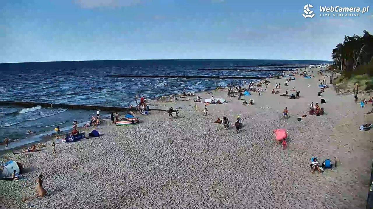 DŹWIRZYNO - widok na plażę - 06 sierpień 2026, 17:28