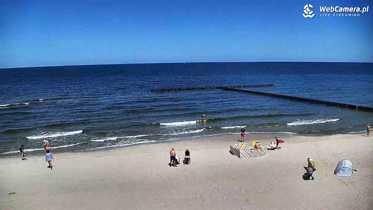 DŹWIRZYNO - widok na plażę - 23 czerwiec 2026, 12:27