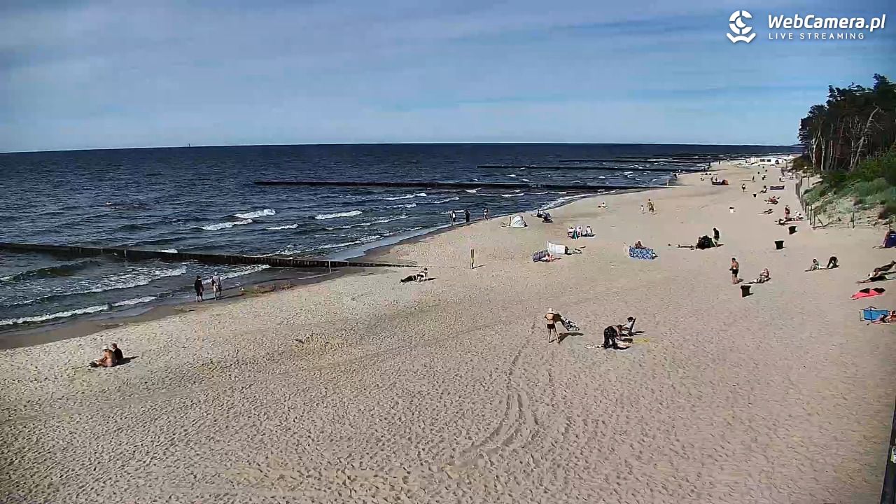 DŹWIRZYNO - widok na plażę - 22 czerwiec 2026, 17:13