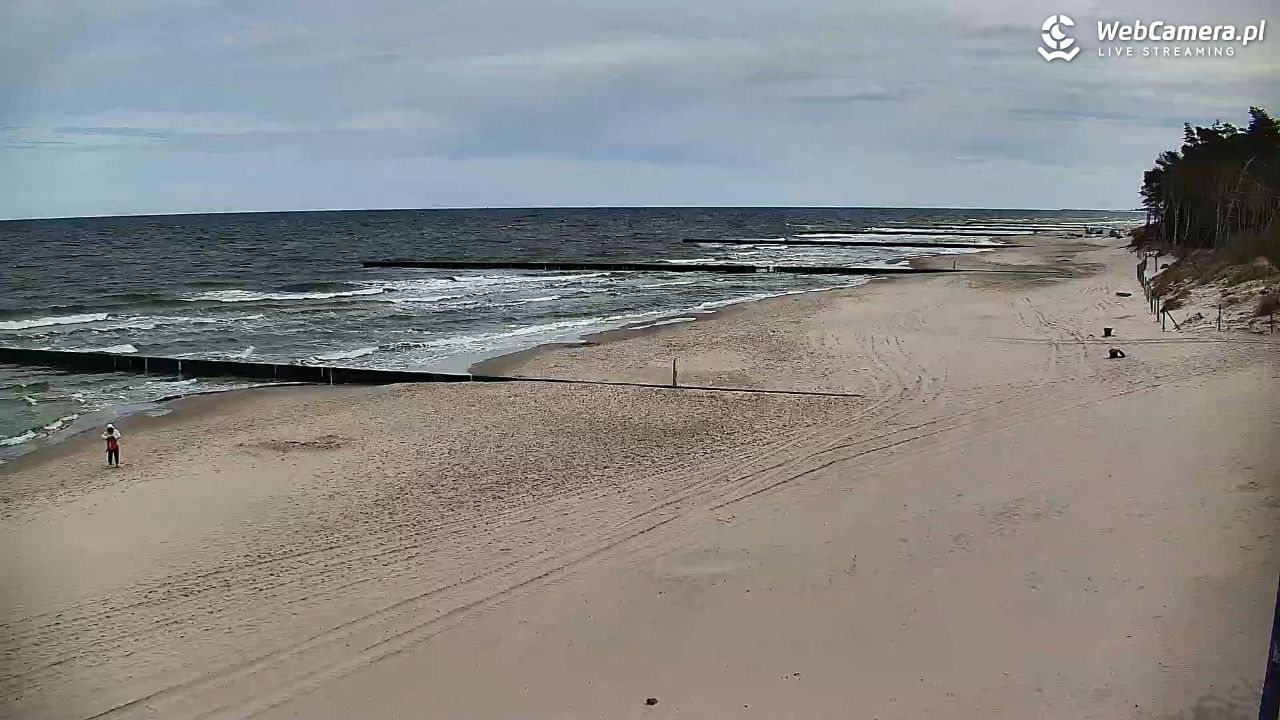 DŹWIRZYNO - widok na plażę - 08 maj 2026, 10:33
