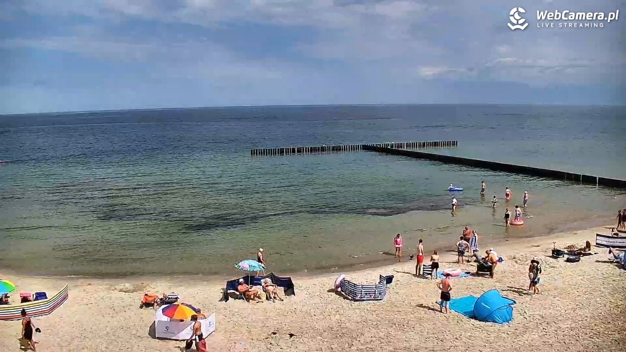 DŹWIRZYNO - widok na plażę - 06 sierpień 2026, 11:23