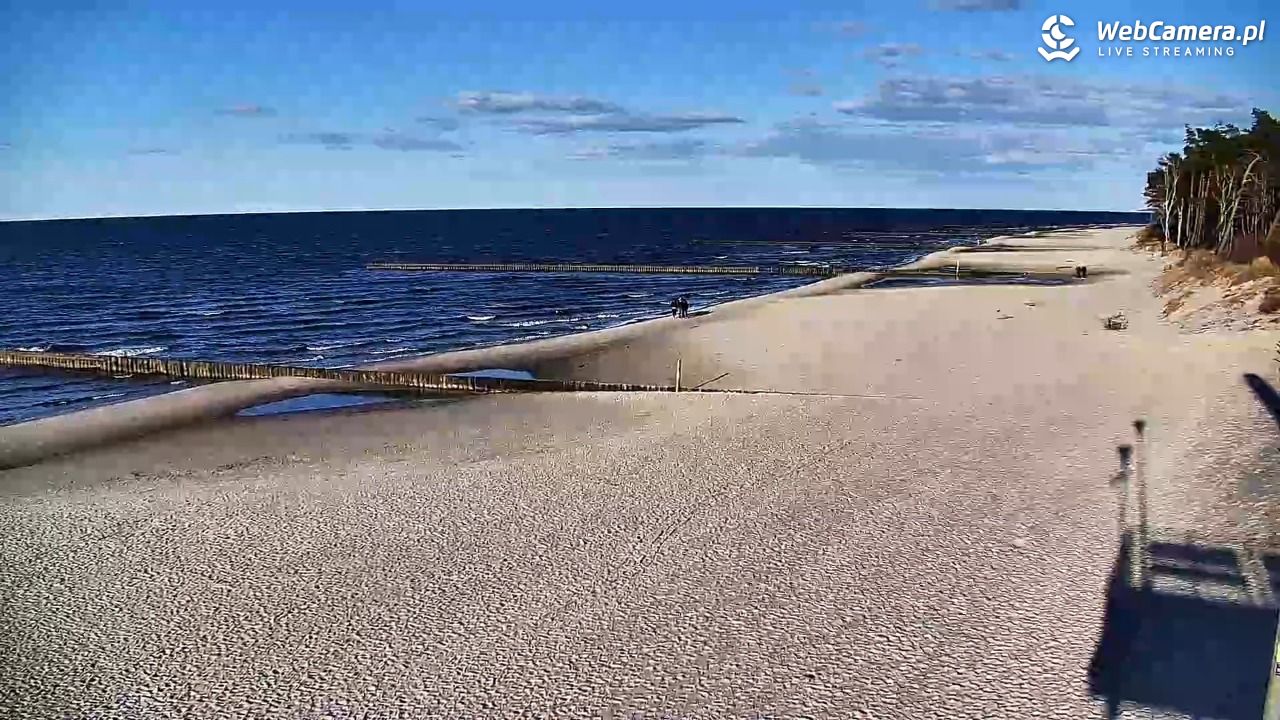 DŹWIRZYNO - widok na plażę - 21 marzec 2026, 16:43