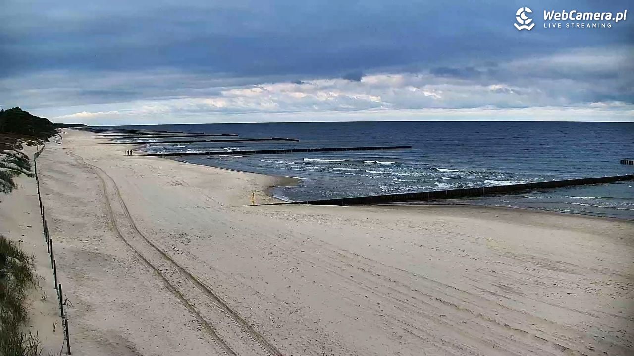 DŹWIRZYNO - widok na plażę - 18 wresień 2026, 08:57