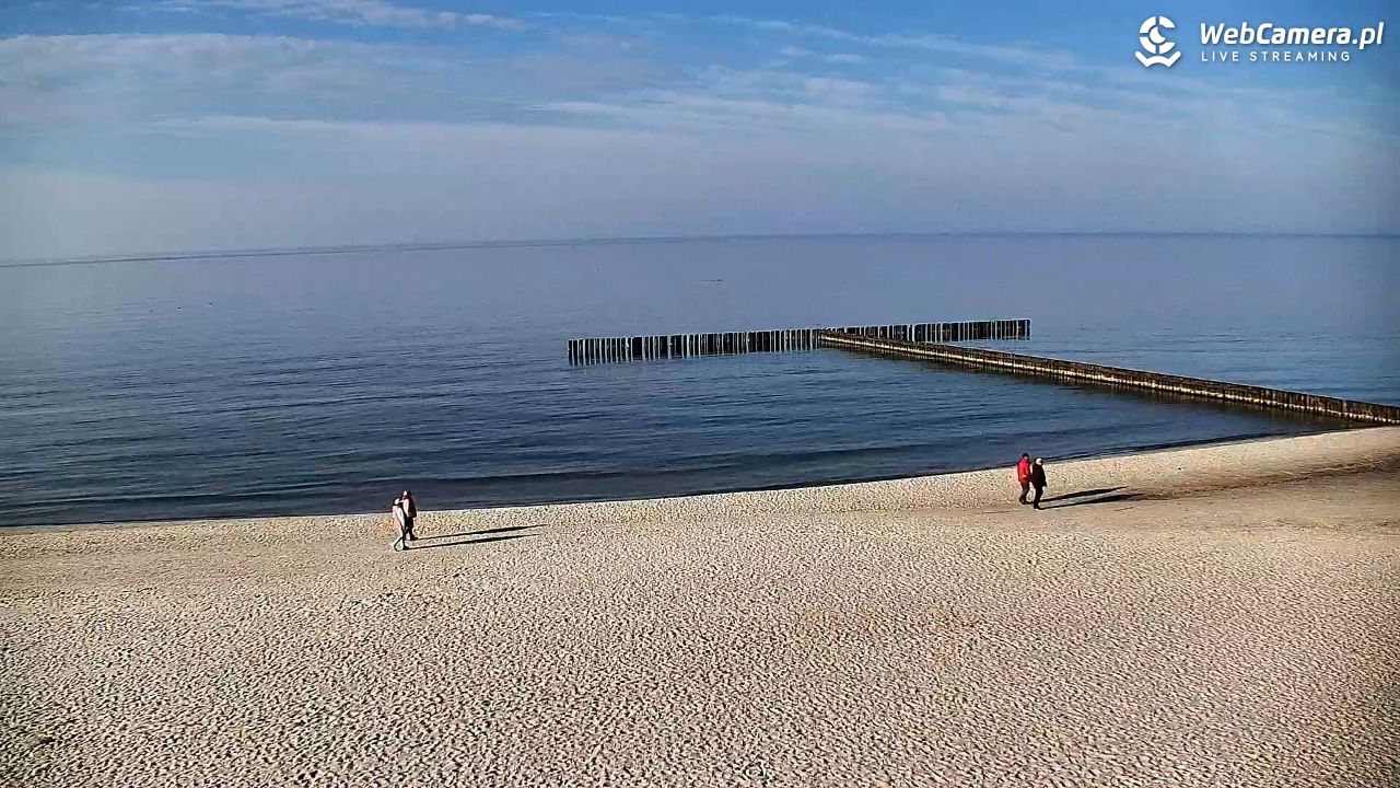 DŹWIRZYNO - widok na plażę - 23 marzec 2026, 15:58