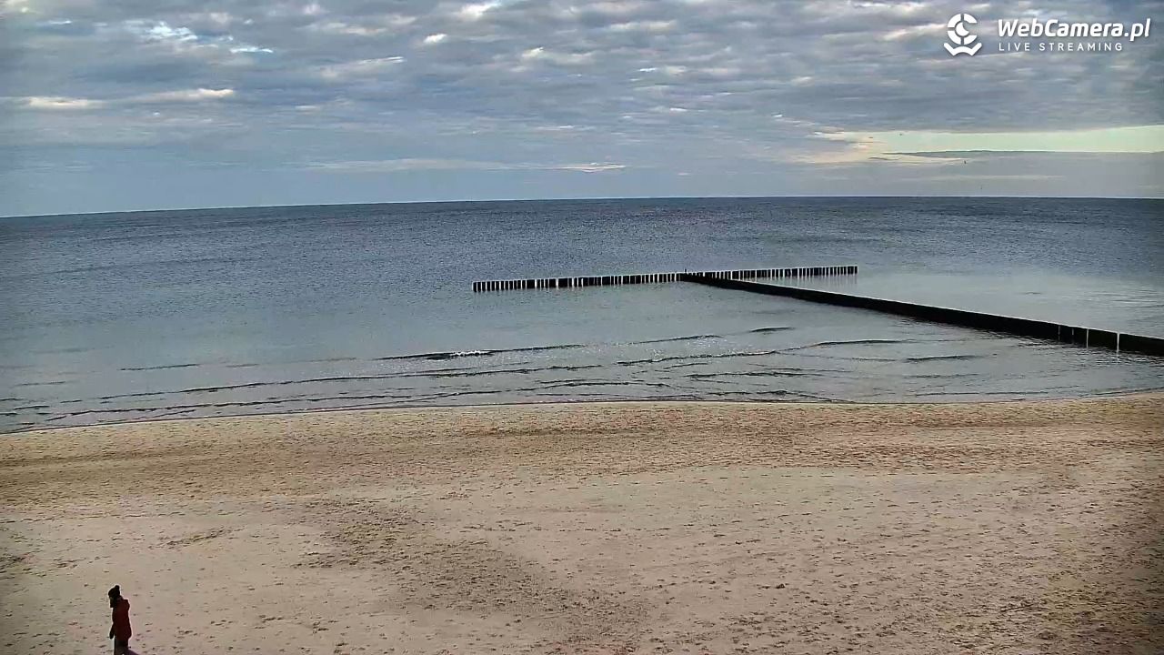 DŹWIRZYNO - widok na plażę - 19 grudzień 2025, 10:31