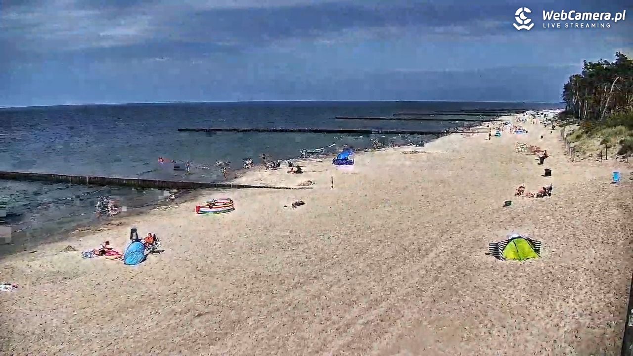 DŹWIRZYNO - widok na plażę - 06 sierpień 2026, 15:37