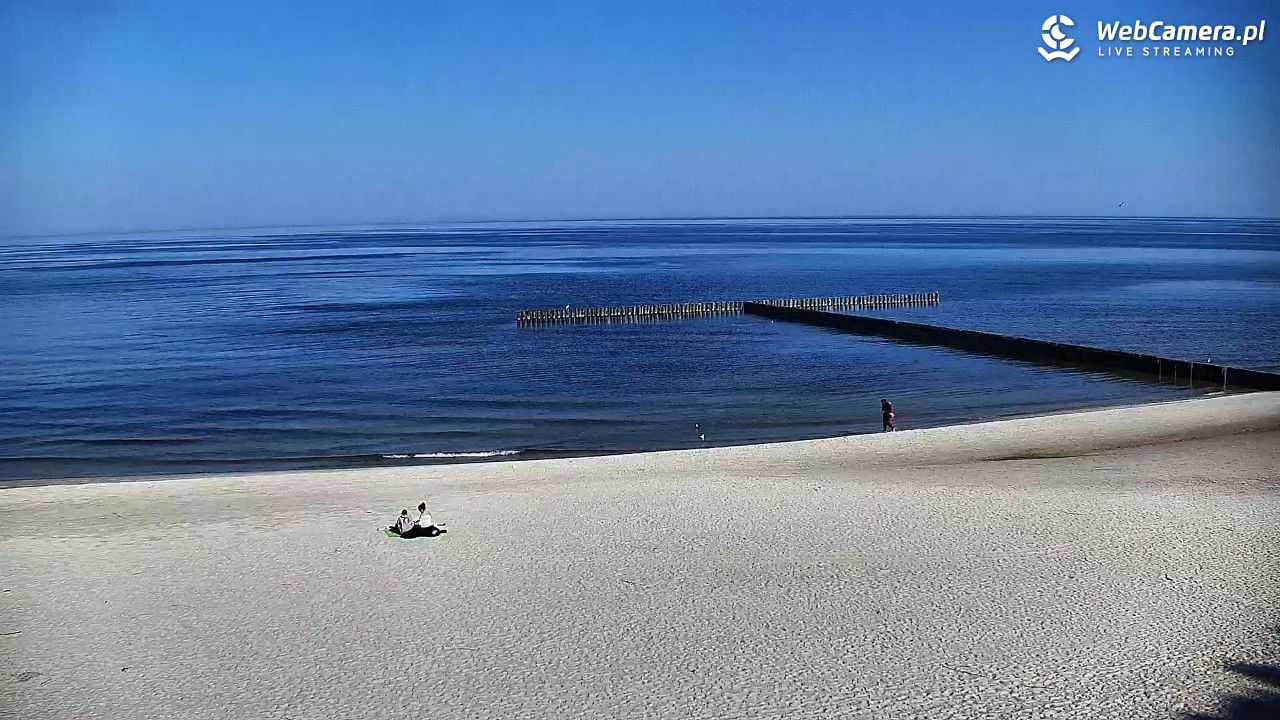 DŹWIRZYNO - widok na plażę - 22 marzec 2026, 10:23