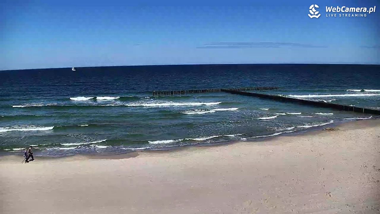 DŹWIRZYNO - widok na plażę - 09 maj 2026, 12:08