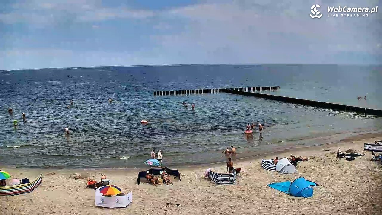 DŹWIRZYNO - widok na plażę - 06 sierpień 2026, 11:39