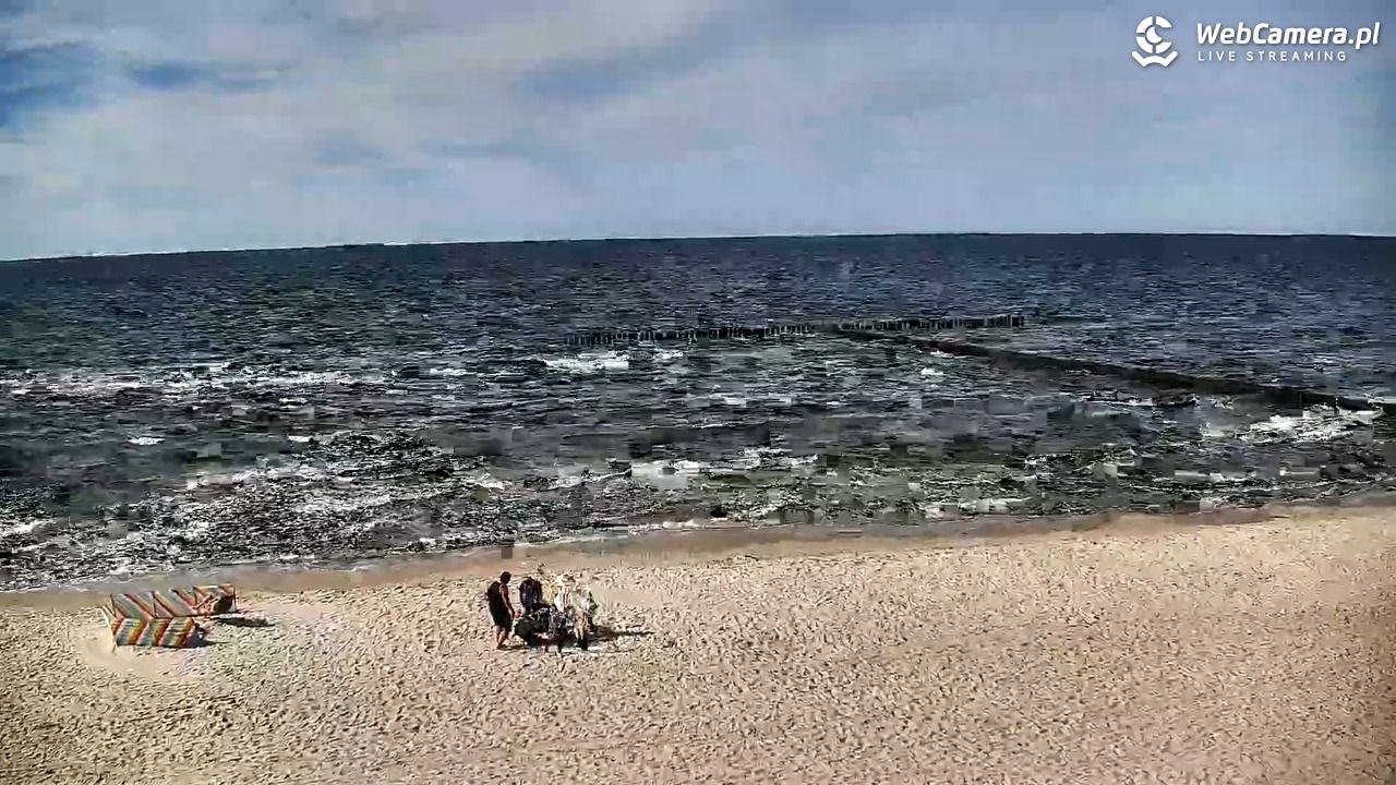 DŹWIRZYNO - widok na plażę - 22 czerwiec 2026, 17:01