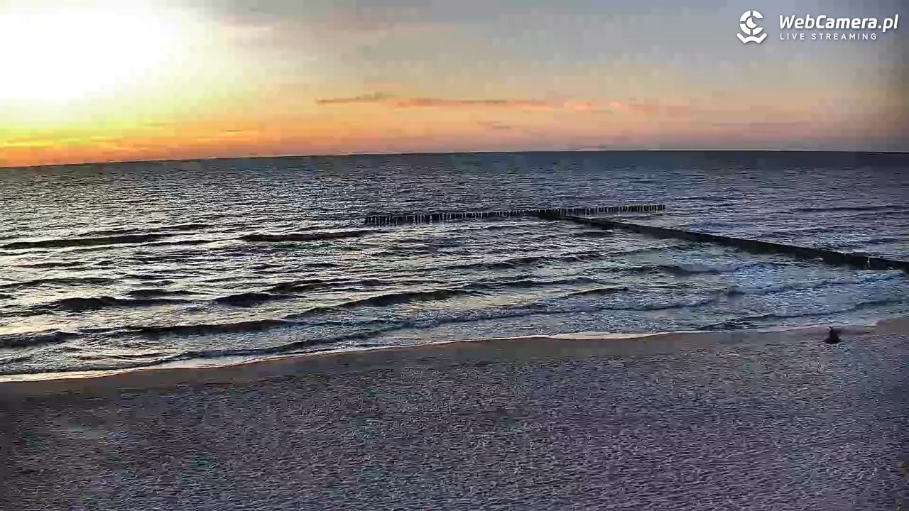 DŹWIRZYNO - widok na plażę - 22 czerwiec 2026, 21:43