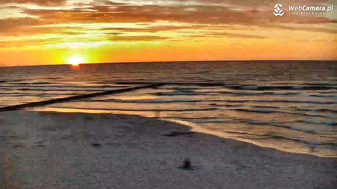 DŹWIRZYNO - widok na plażę - 06 sierpień 2026, 20:50