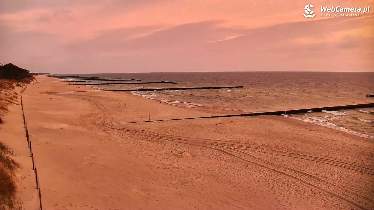 DŹWIRZYNO - widok na plażę - 06 maj 2026, 05:09