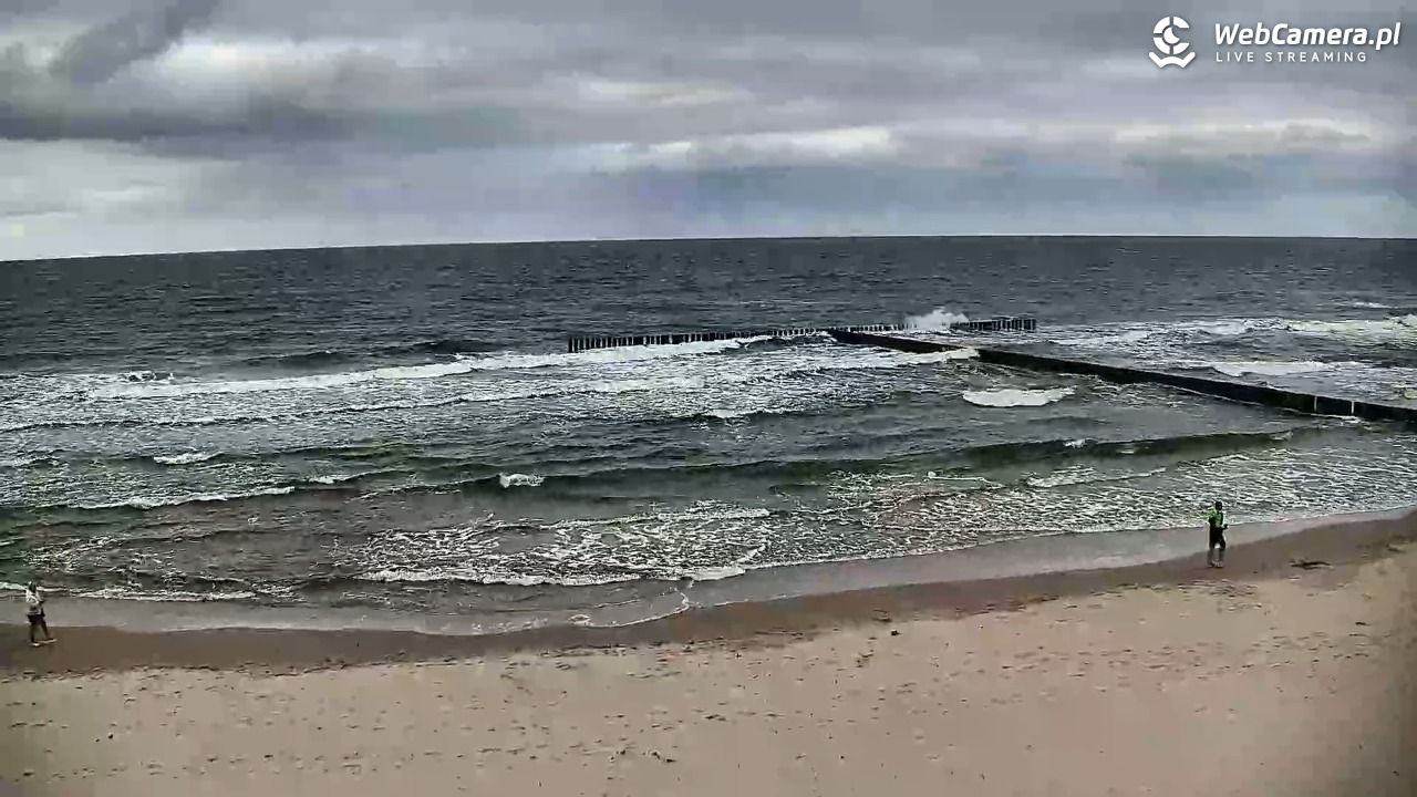 DŹWIRZYNO - widok na plażę - 07 sierpień 2026, 11:25
