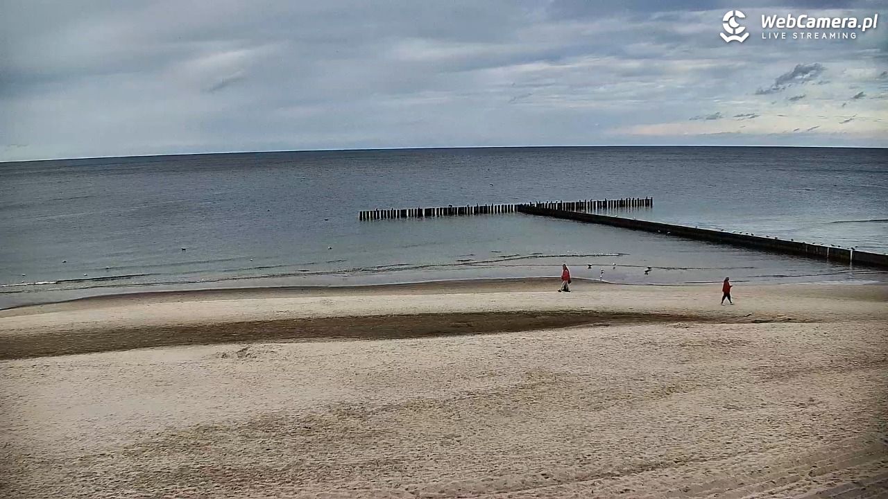 DŹWIRZYNO - widok na plażę - 15 wresień 2025, 14:45
