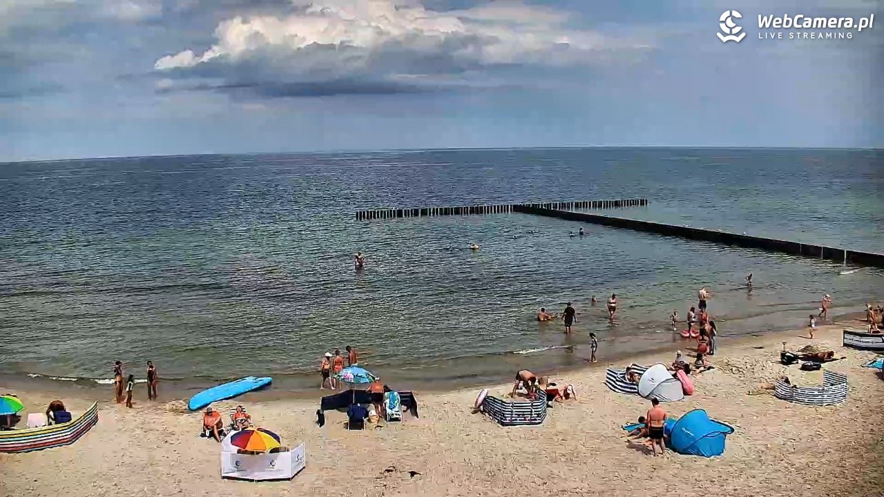 DŹWIRZYNO - widok na plażę - 06 sierpień 2026, 12:20