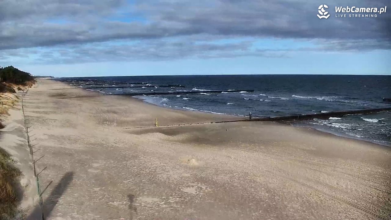 DŹWIRZYNO - widok na plażę - 07 maj 2026, 07:43