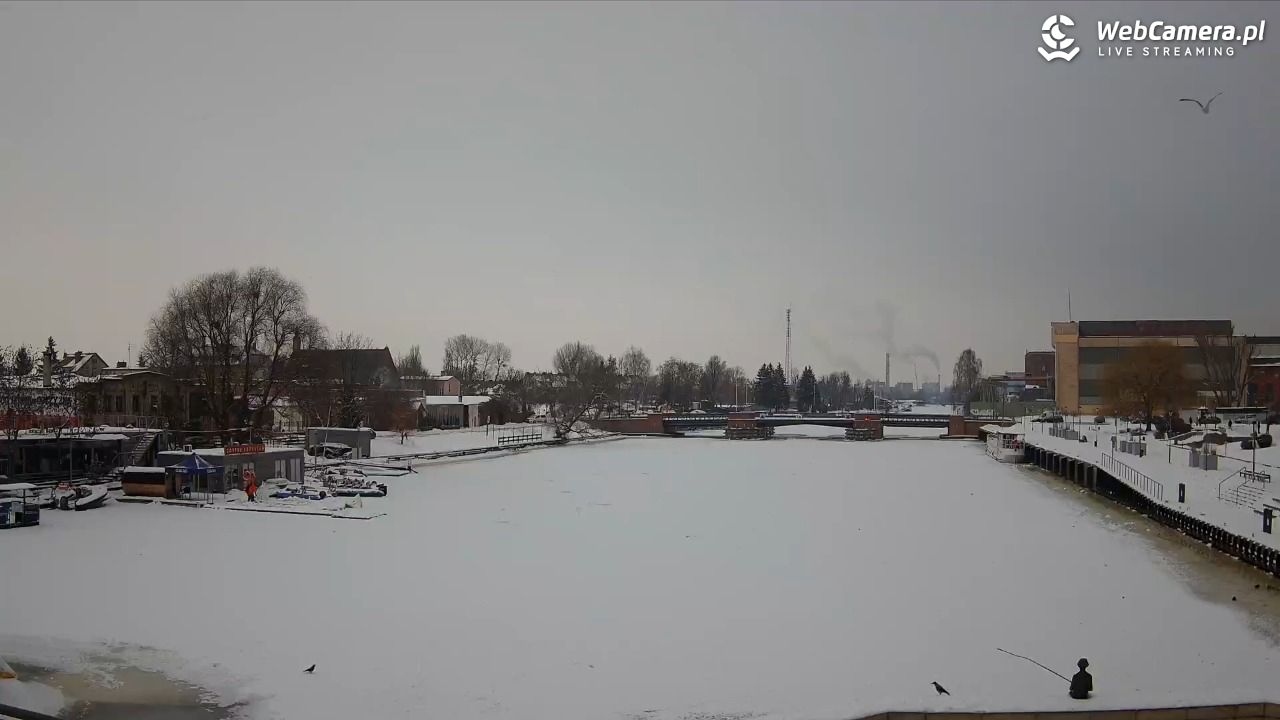Elbląg - widok na rzekę i Bulwar Zygmunta Augusta NOWOŚĆ - 28 styczeń 2026, 14:19