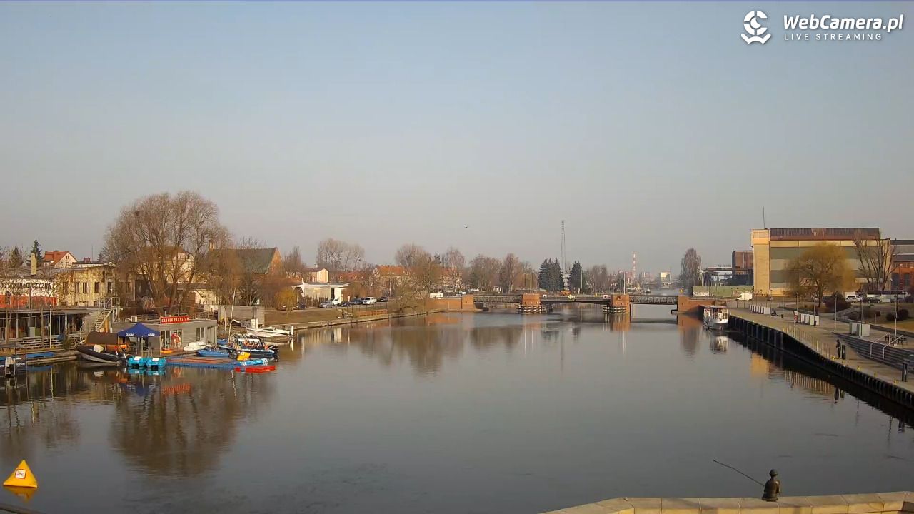 Elbląg - widok na rzekę i Bulwar Zygmunta Augusta NOWOŚĆ - 11 marzec 2026, 08:24