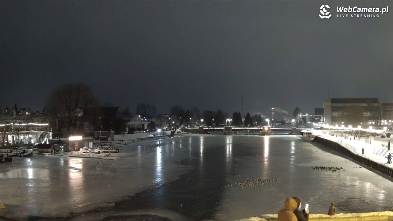 Elbląg - widok na rzekę i Bulwar Zygmunta Augusta NOWOŚĆ - 25 styczeń 2026, 19:54