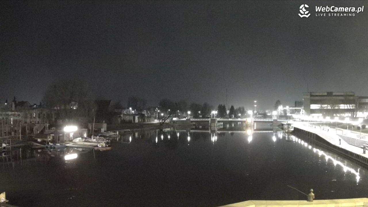 Elbląg - widok na rzekę i Bulwar Zygmunta Augusta NOWOŚĆ - 11 marzec 2026, 23:01