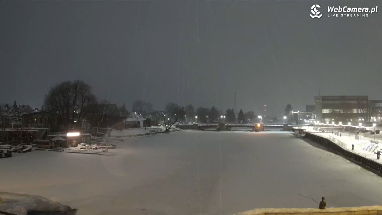 Elbląg - widok na rzekę i Bulwar Zygmunta Augusta NOWOŚĆ - 27 styczeń 2026, 21:28