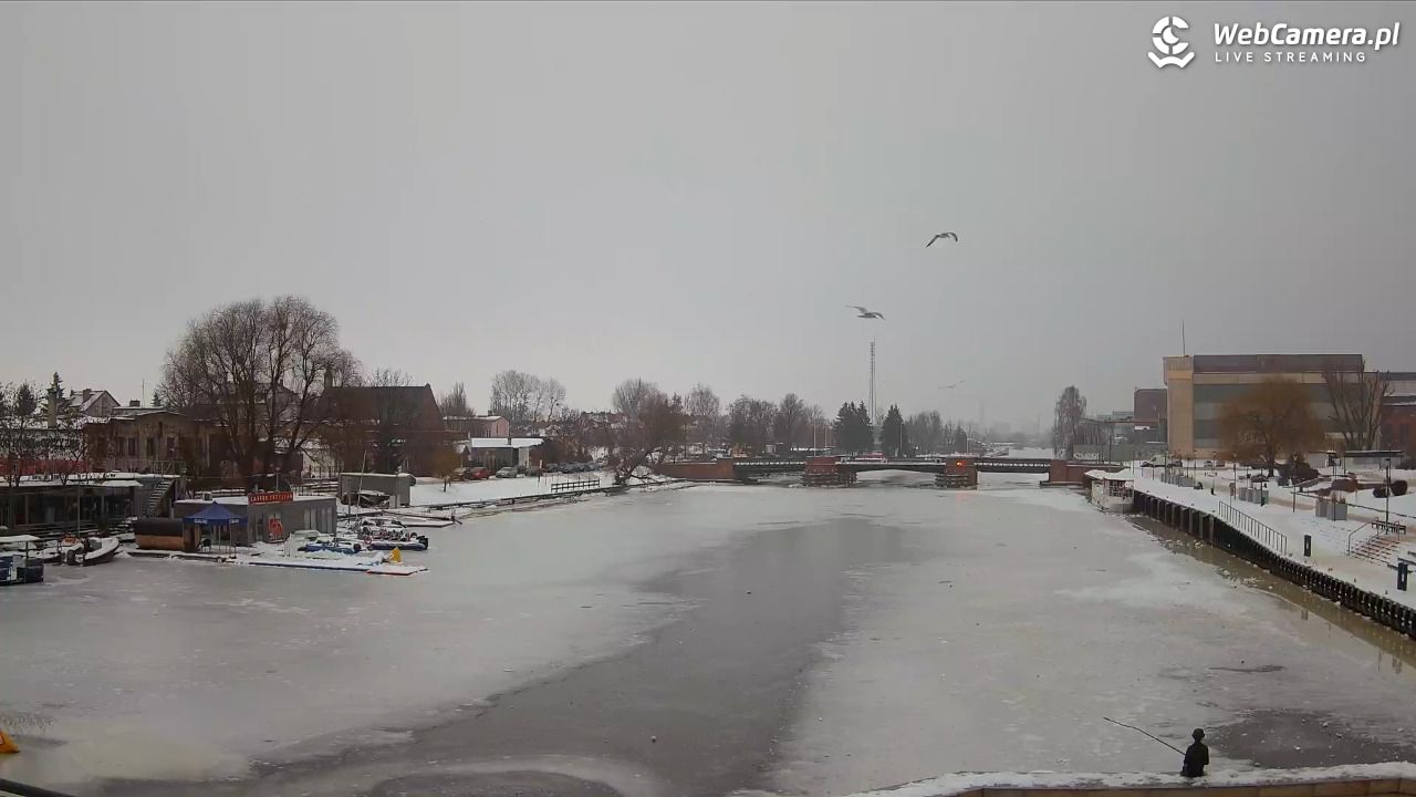 Elbląg - widok na rzekę i Bulwar Zygmunta Augusta NOWOŚĆ - 27 styczeń 2026, 08:11