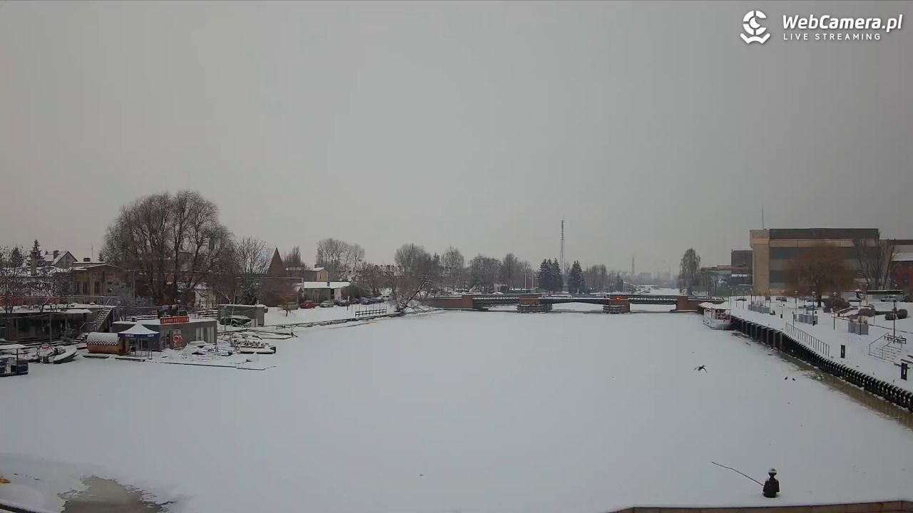 Elbląg - widok na rzekę i Bulwar Zygmunta Augusta NOWOŚĆ - 28 styczeń 2026, 08:06
