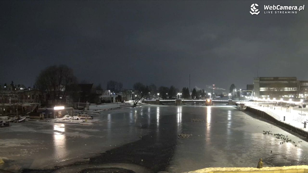 Elbląg - widok na rzekę i Bulwar Zygmunta Augusta NOWOŚĆ - 23 styczeń 2026, 19:28