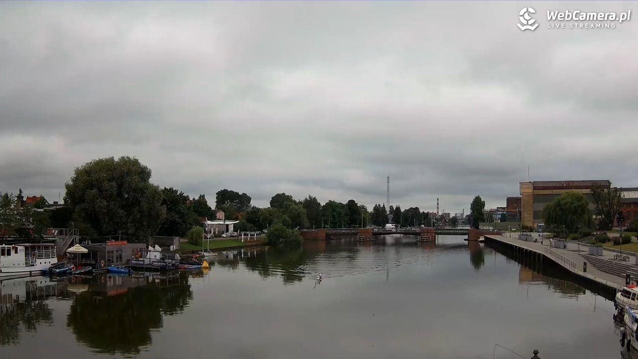 Elbląg - widok na rzekę i Bulwar Zygmunta Augusta NOWOŚĆ - 17 lipiec 2025, 09:41
