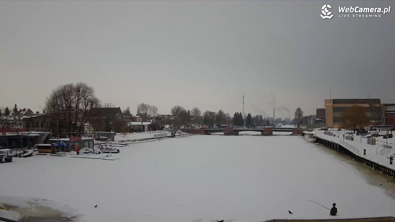 Elbląg - widok na rzekę i Bulwar Zygmunta Augusta NOWOŚĆ - 28 styczeń 2026, 14:19