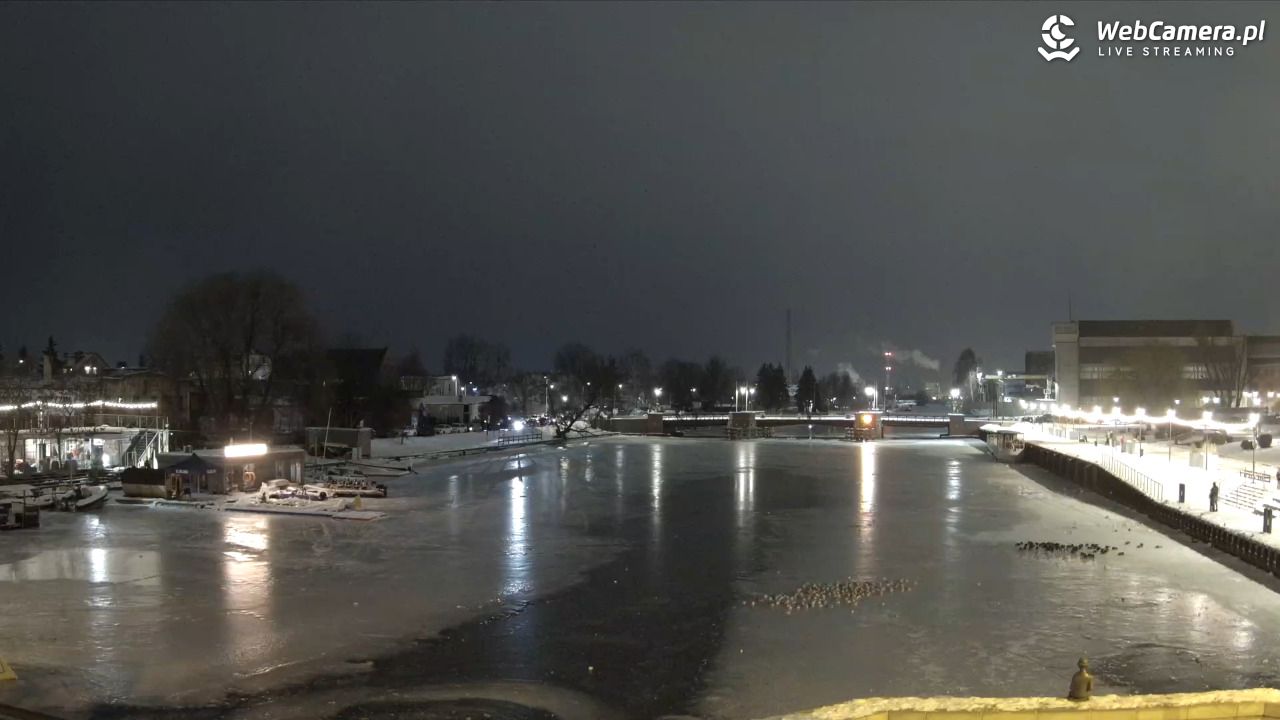 Elbląg - widok na rzekę i Bulwar Zygmunta Augusta NOWOŚĆ - 25 styczeń 2026, 19:55
