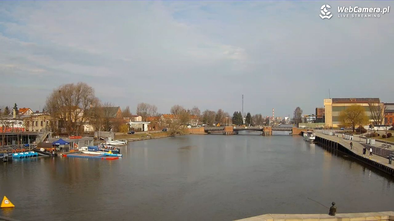 Elbląg - widok na rzekę i Bulwar Zygmunta Augusta NOWOŚĆ - 15 marzec 2026, 09:31