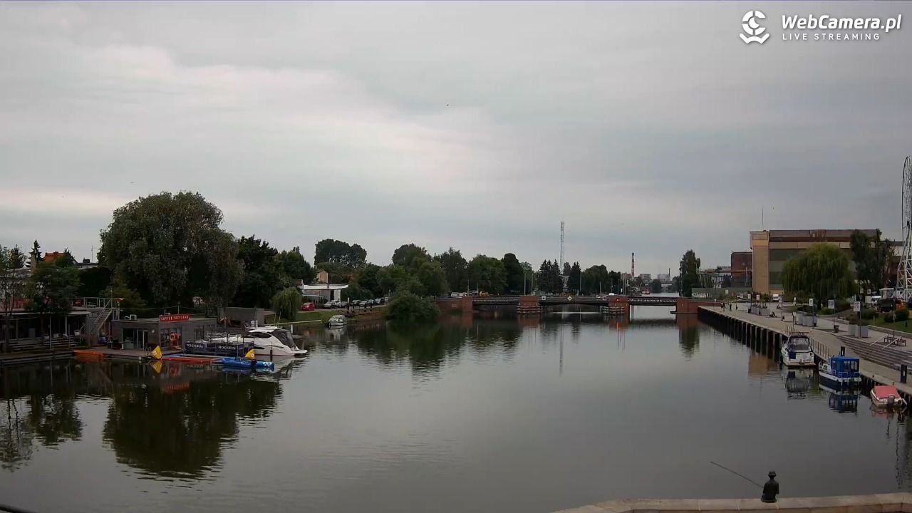 Elbląg - widok na rzekę i Bulwar Zygmunta Augusta NOWOŚĆ - 18 czerwiec 2026, 09:49